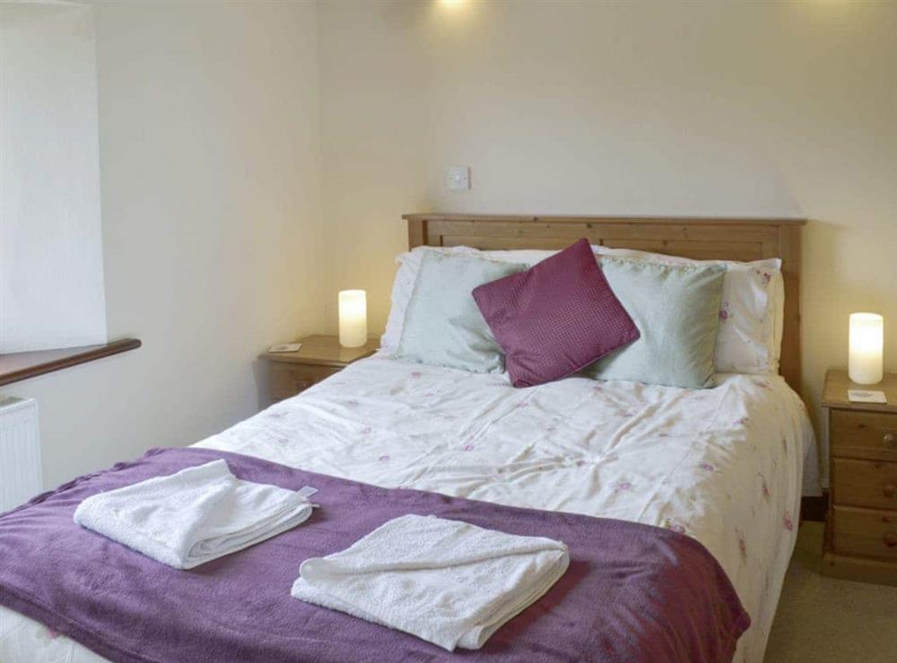 Comfortable double bedroom at Cider Barn in Poundstock, Bude, Cornwall