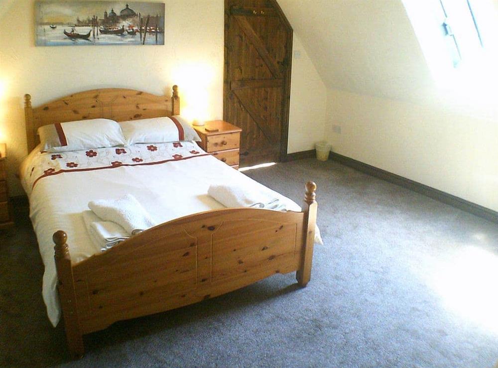 Relaxing double bedroom at Cider Cottage in Hawkchurch, Nr Lyme Regis., Devon