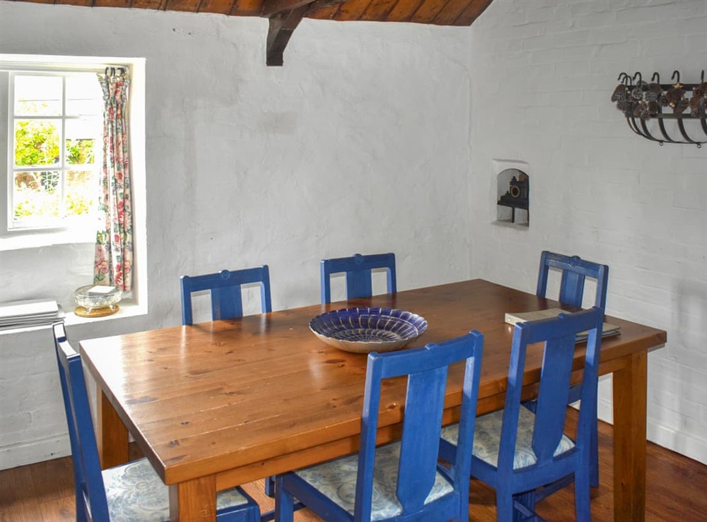 Dining Area at Cider Cottage in Sidmouth, Devon
