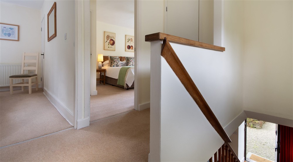 The upstairs landing at Cider Cottage in Yelverton, Devon