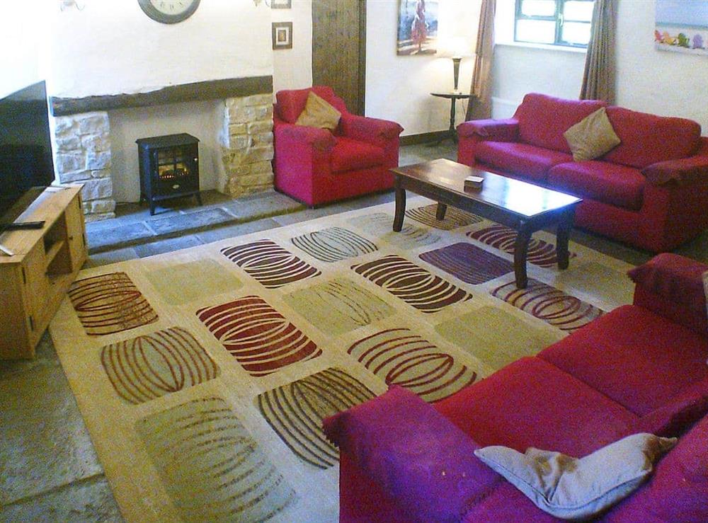 Spacious living room at Cider House in Hawkchurch, Nr Lyme Regis., Devon