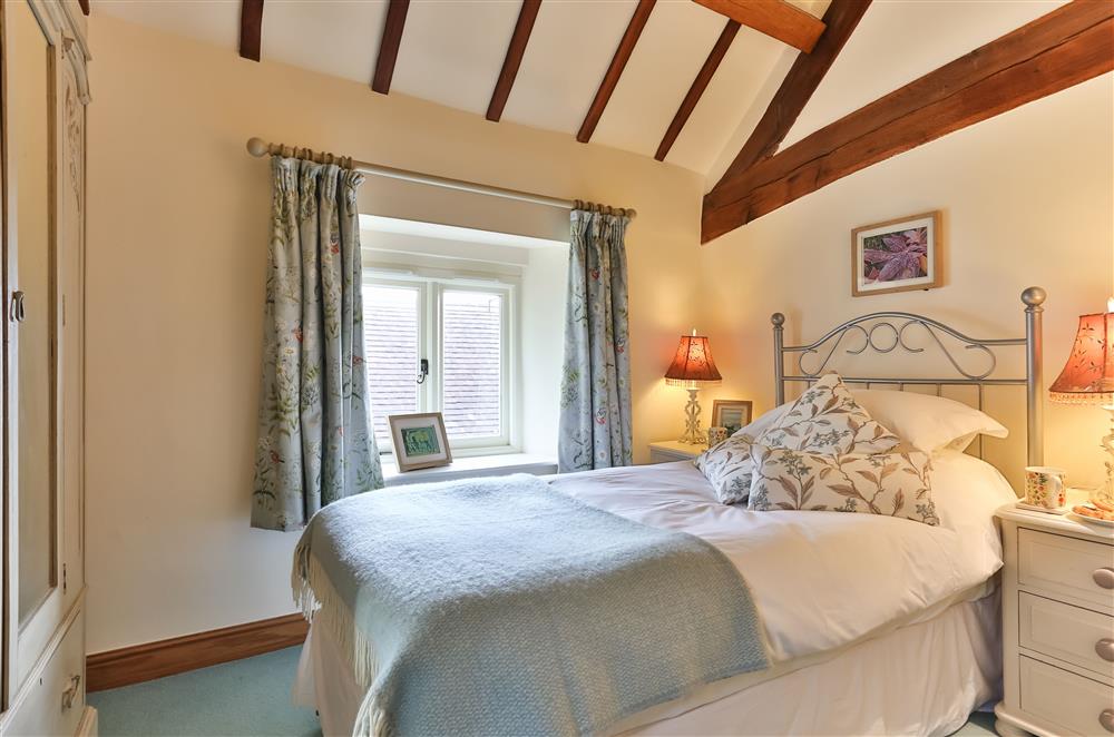 Bedroom two with a full size 3’ single bed at Cider Mill Cottage, Clifton upon Teme