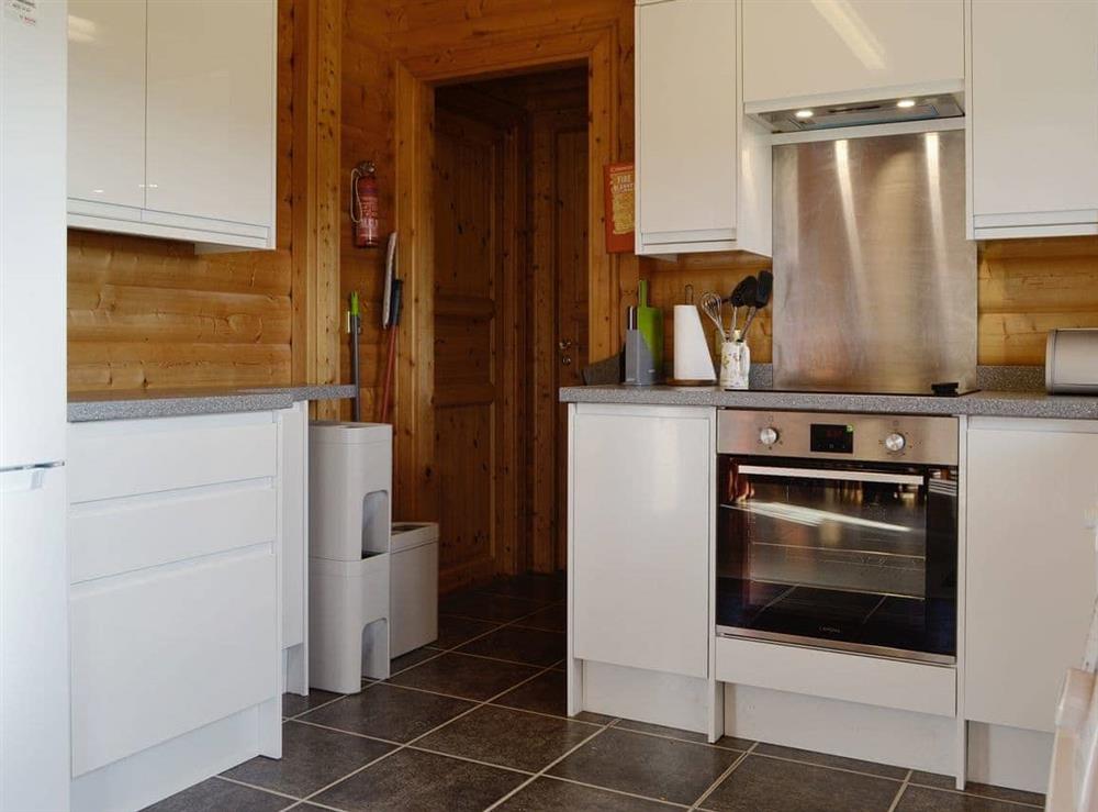 Fully appointed kitchen at Cider Mill Lodge in Chepstow, Gwent