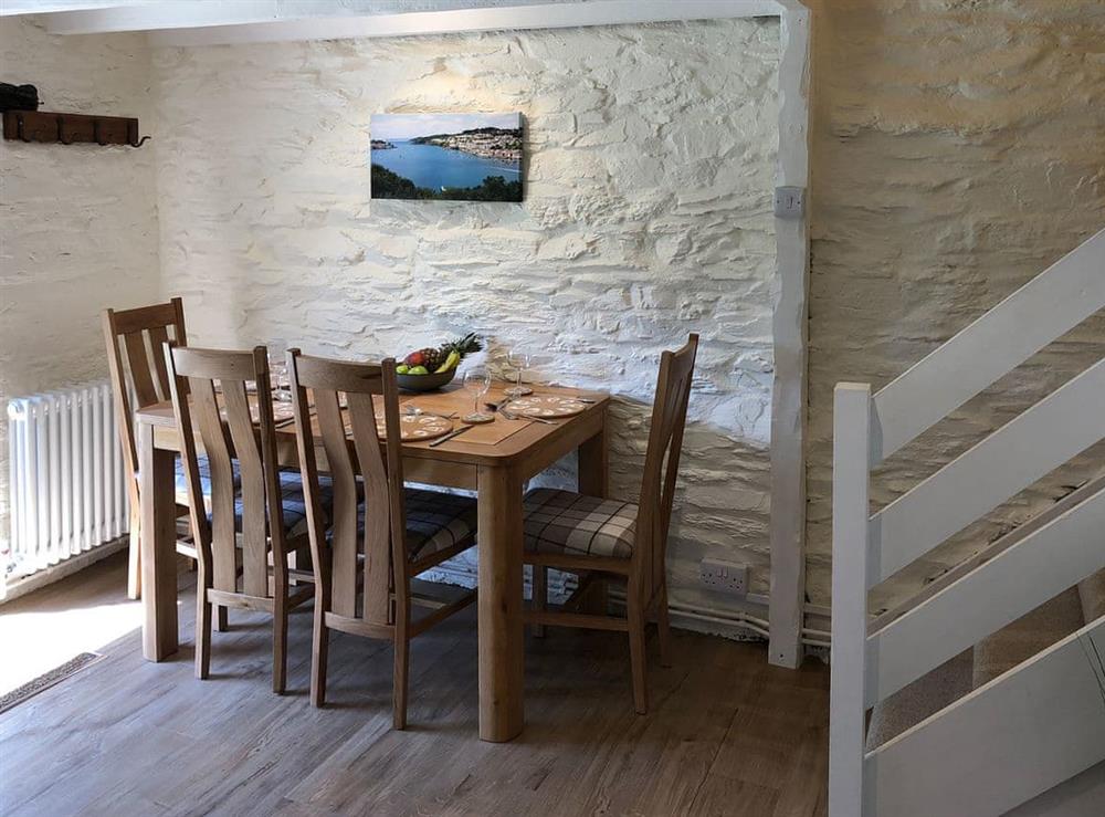 Dining Area at Cider Press in Fowey, Cornwall
