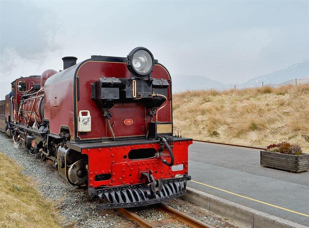 Welsh Highland Railway at Cil Y Felin in Beddgelert, near Caernarfon, Gwynedd