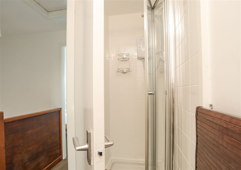 This is the bathroom at Cilan - 2 Tyn Don, Llanengan near Abersoch