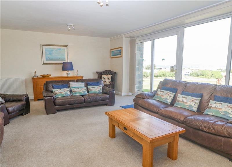 This is the living room at Cim Canol, Bwlchtocyn near Abersoch