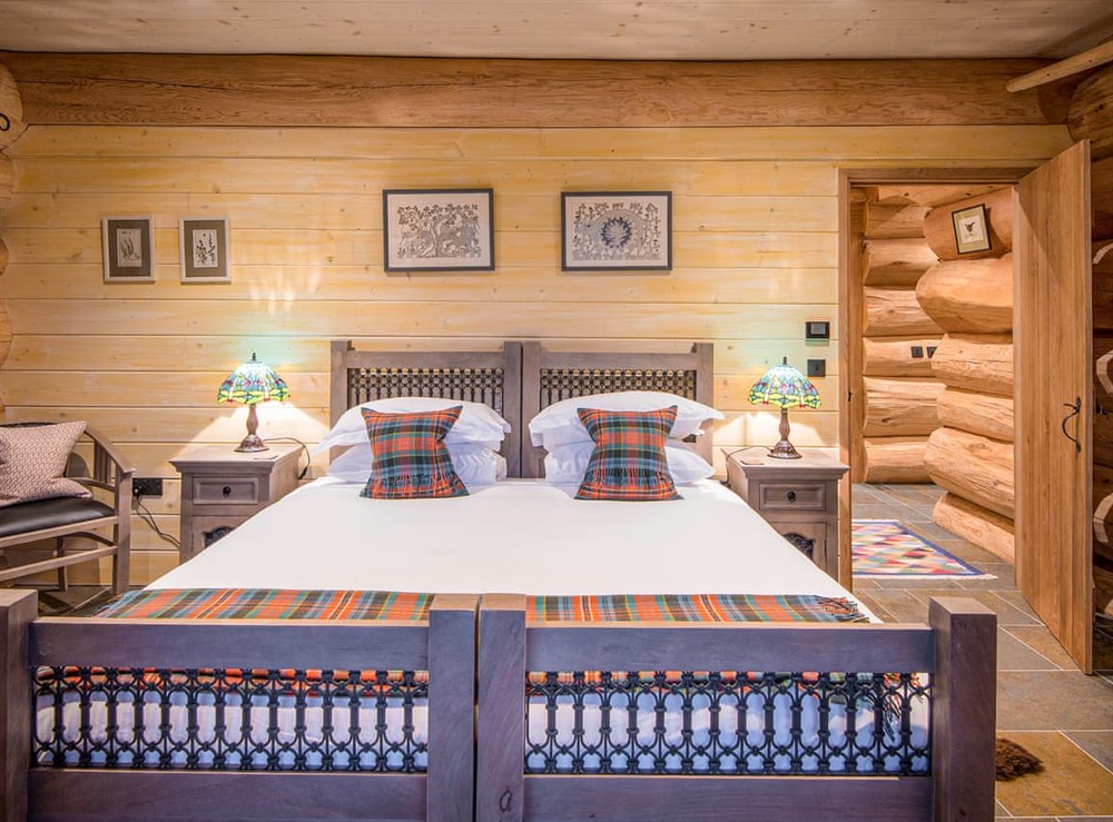 Double bedroom at Cinclus in Beauly, near Drumnadrochit, Inverness-Shire