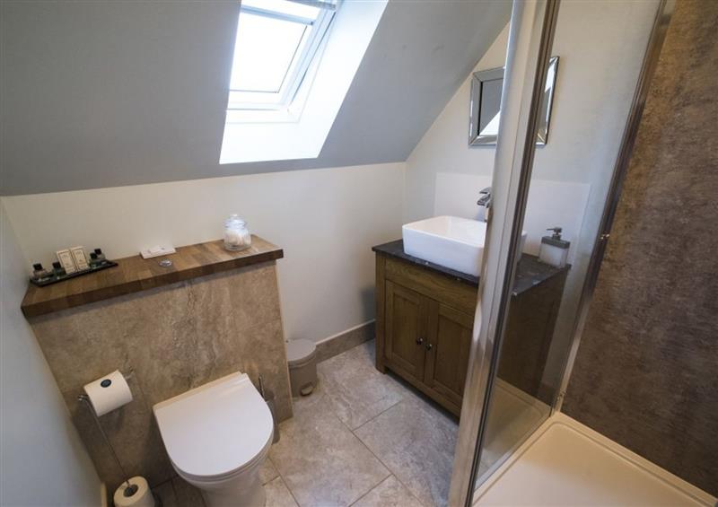 This is the bathroom at Clach Gorm, Point near Stornoway