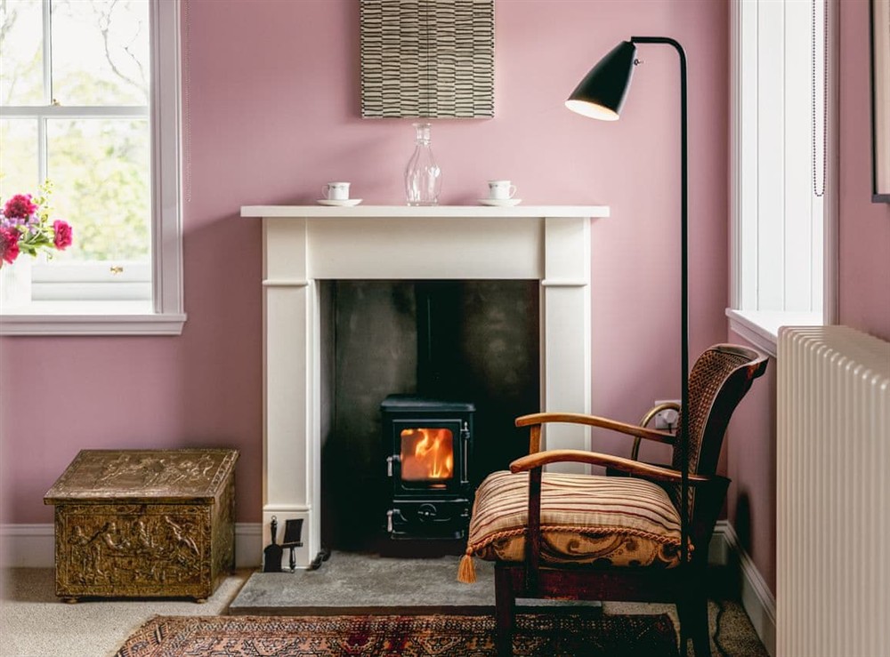 Living room at Clachan Cottage in Pitlochry, Perthshire