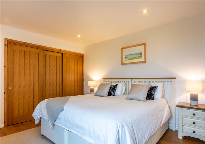 One of the 6 bedrooms at Clachan Lodge, Lochmaddy
