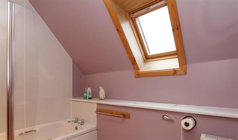 Bathroom at Clachan Sands Cottage, Lochmaddy