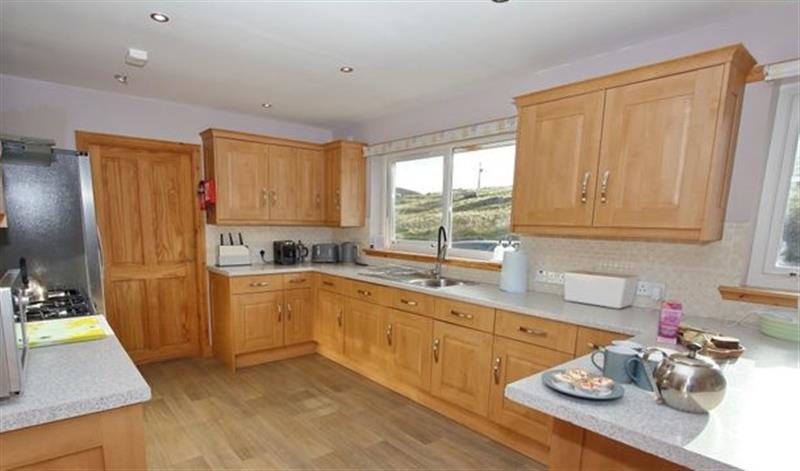 Kitchen at Clachan Sands Cottage, Lochmaddy