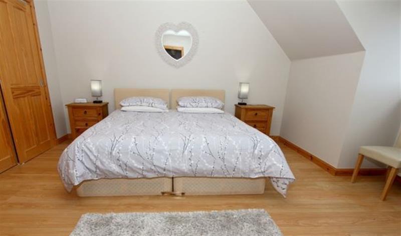 One of the 3 bedrooms at Clachan Sands Cottage, Lochmaddy