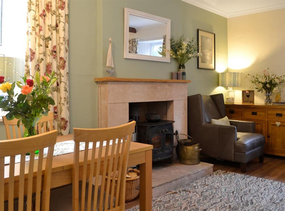 Dining Area at Clachries Cottage in Sandyhills, Kirkcudbrightshire