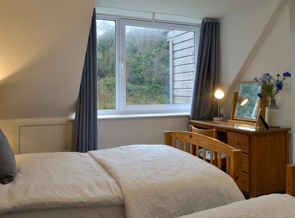 Twin bedroom (photo 2) at Clachries Cottage in Sandyhills, Kirkcudbrightshire