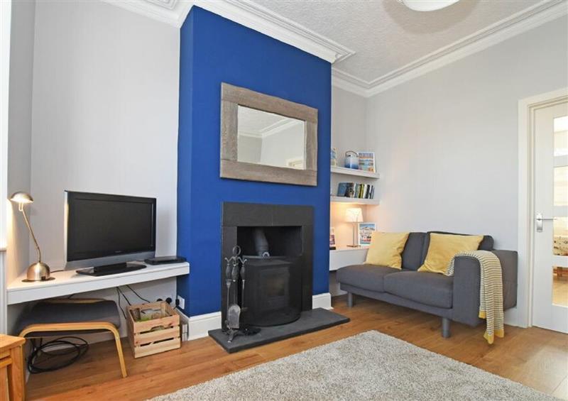 Enjoy the living room at Cladach Cottage, Seahouses