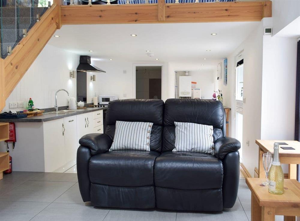 Open plan living space (photo 2) at Clam Cottage in Amroth, near Saundersfoot, Dyfed