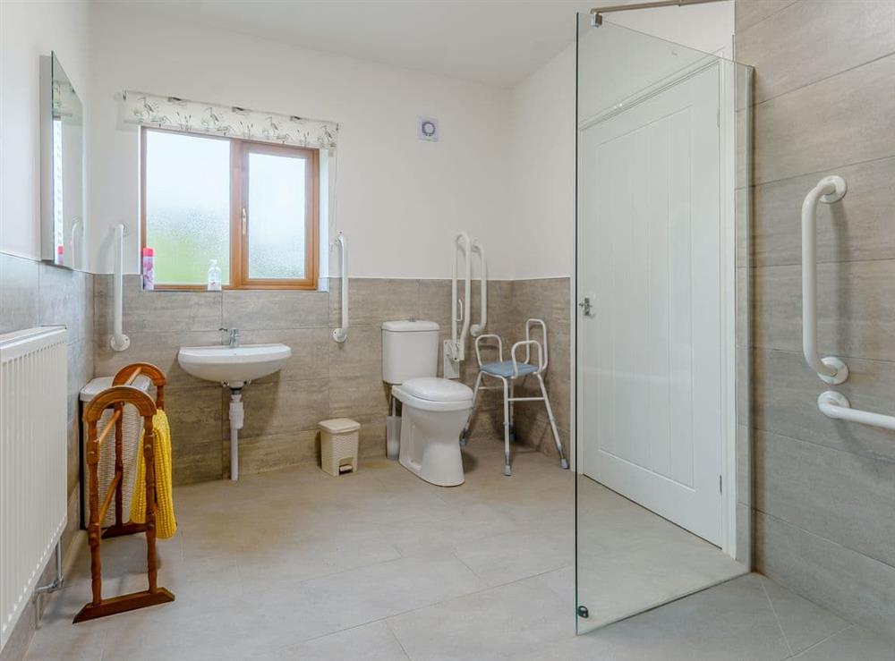Shower room at Bluebell, 