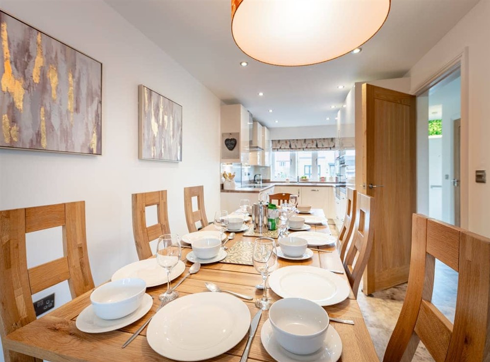 Dining Area at Claremont in Whitby, North Yorkshire