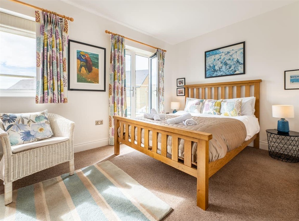 Double bedroom at Claremont in Whitby, North Yorkshire
