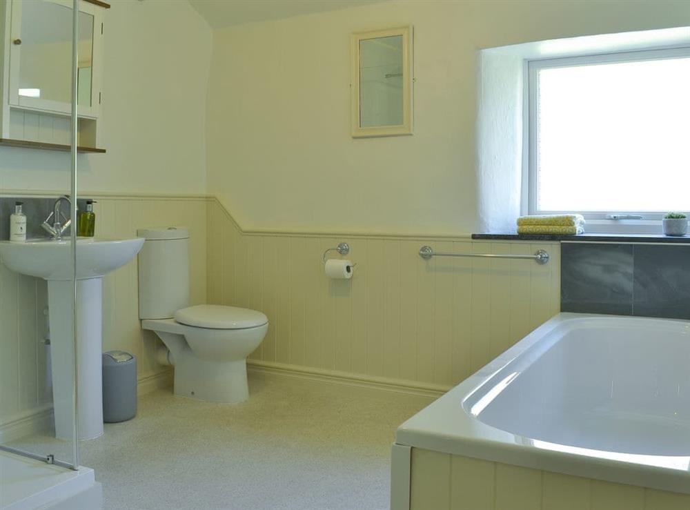 Spacious bathroom at Clarence Cottage in Appleby-in-Westmorland, Cumbria