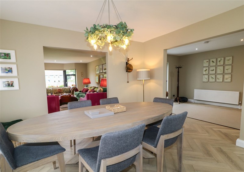 Dining room at Clarmes House, Crindle near Limavady