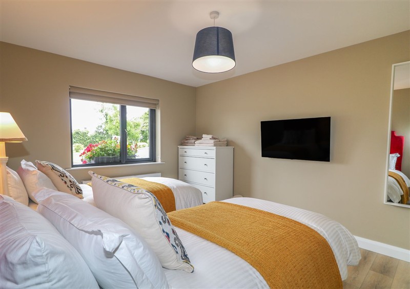 One of the 3 bedrooms at Clarmes House, Crindle near Limavady
