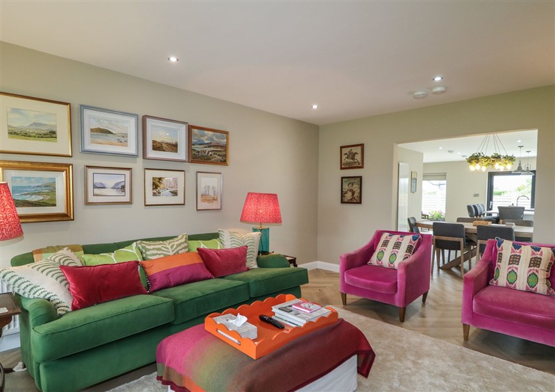 Relax in the living area at Clarmes House, Crindle near Limavady