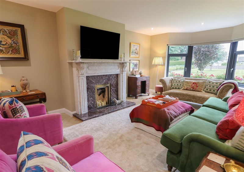 The living area at Clarmes House, Crindle near Limavady