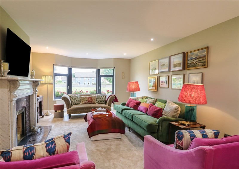 The living room at Clarmes House, Crindle near Limavady