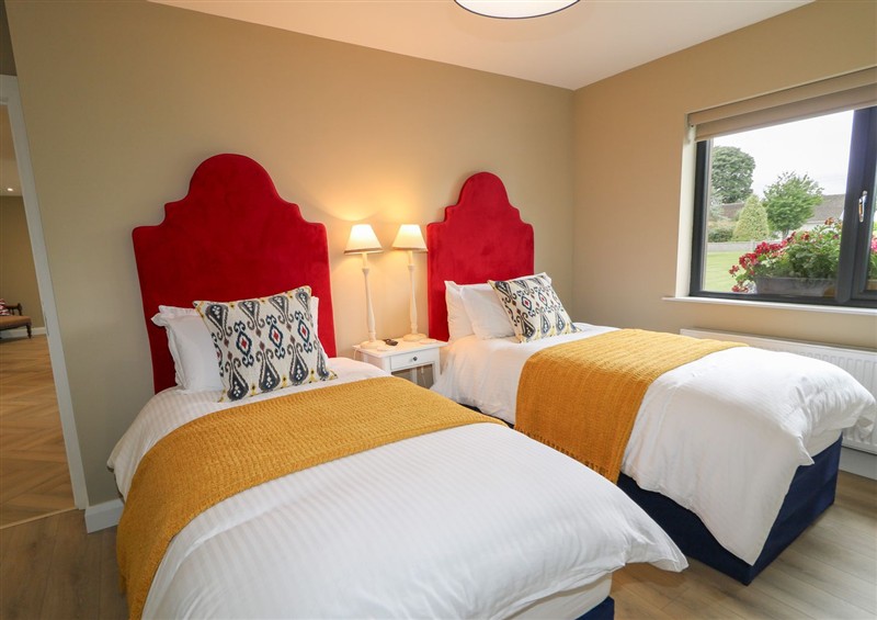 This is a bedroom at Clarmes House, Crindle near Limavady