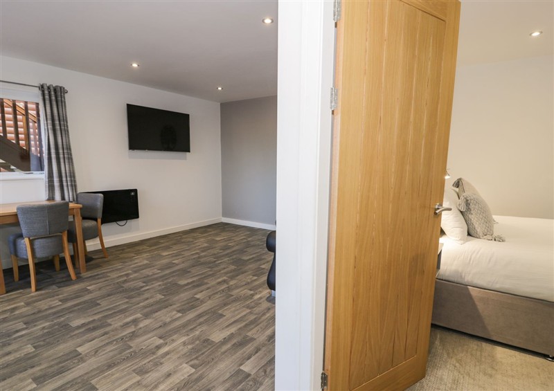 This is a bedroom at Classic Lodge 31, Dyserth
