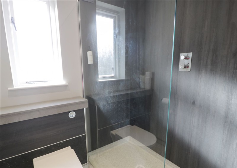 The bathroom at Classic Lodge 38, Dyserth