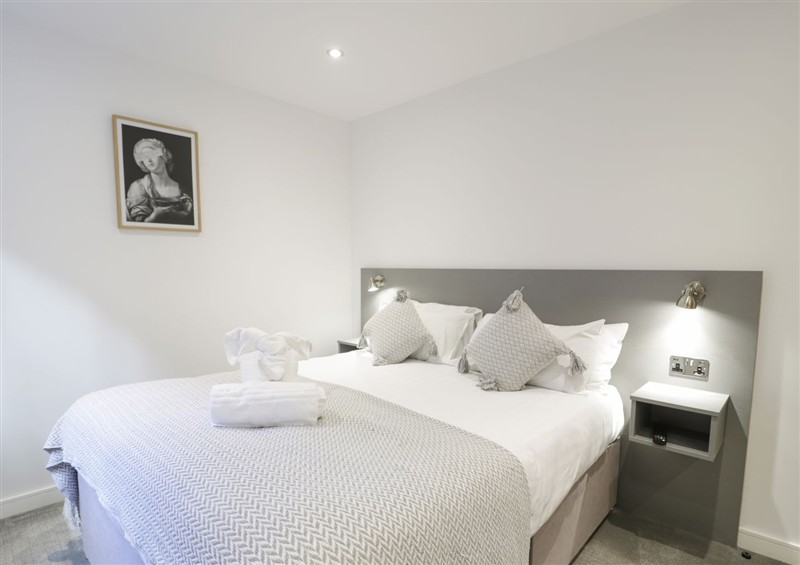 This is a bedroom at Classic Lodge 38, Dyserth