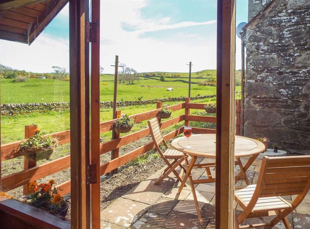 Wonderful views from summerhouse at The Bothy, 
