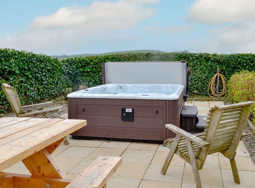 Hot tub (photo 2) at Claunch Cottage in Newton Stewart, Wigtownshire