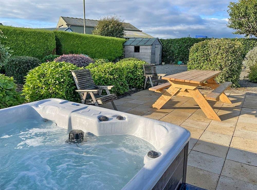 Hot tub (photo 3) at Claunch Cottage in Newton Stewart, Wigtownshire
