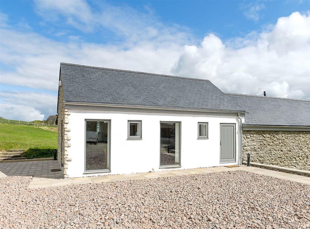 Spacious contemporary barn conversion in the heart of Monmouthshire at Clawdd-Y-Parc in near Llangybi, Gwent