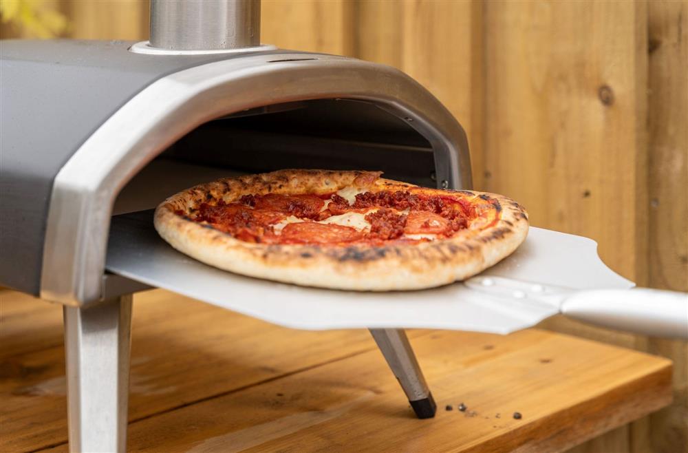 The pizza oven