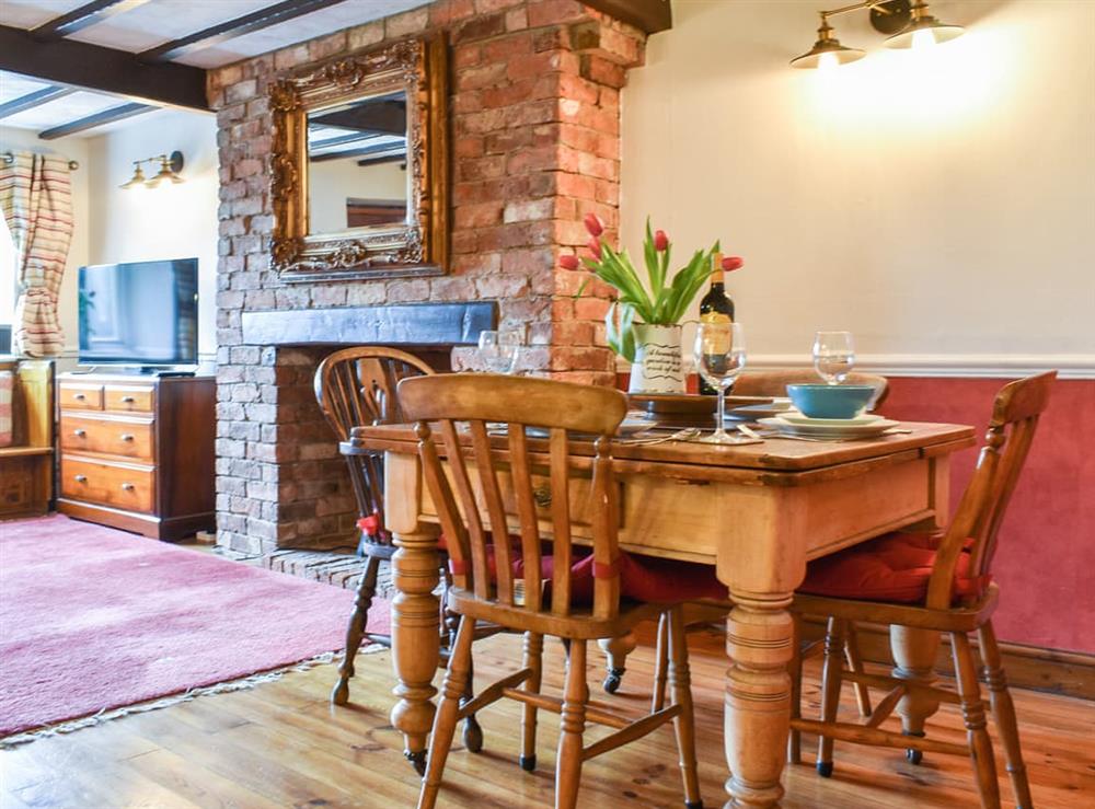 Dining Area at Clay Well Cottage in Golcar, near Holmfirth, West Yorkshire