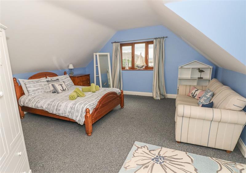 This is a bedroom at Clear View, Pendine