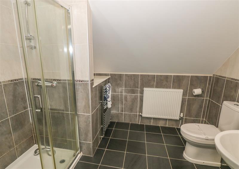 This is the bathroom at Clear View, Pendine