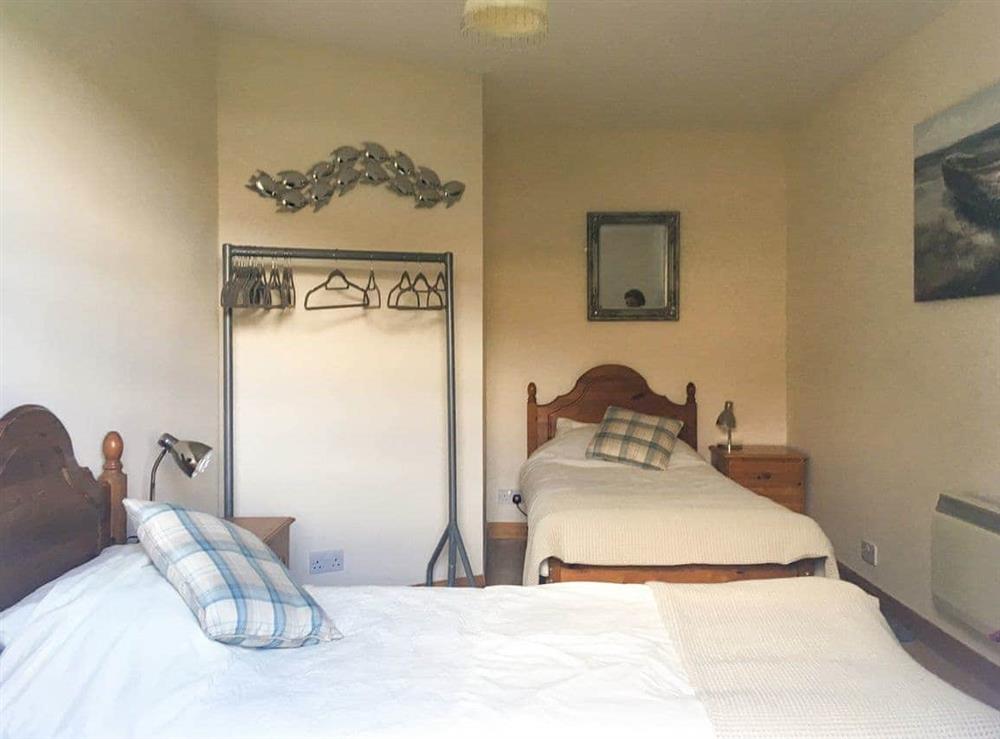 Comfortable double bedroom at Clear Waters in Dornie, near Kyle of Lochalsh, Highlands, Ross-Shire