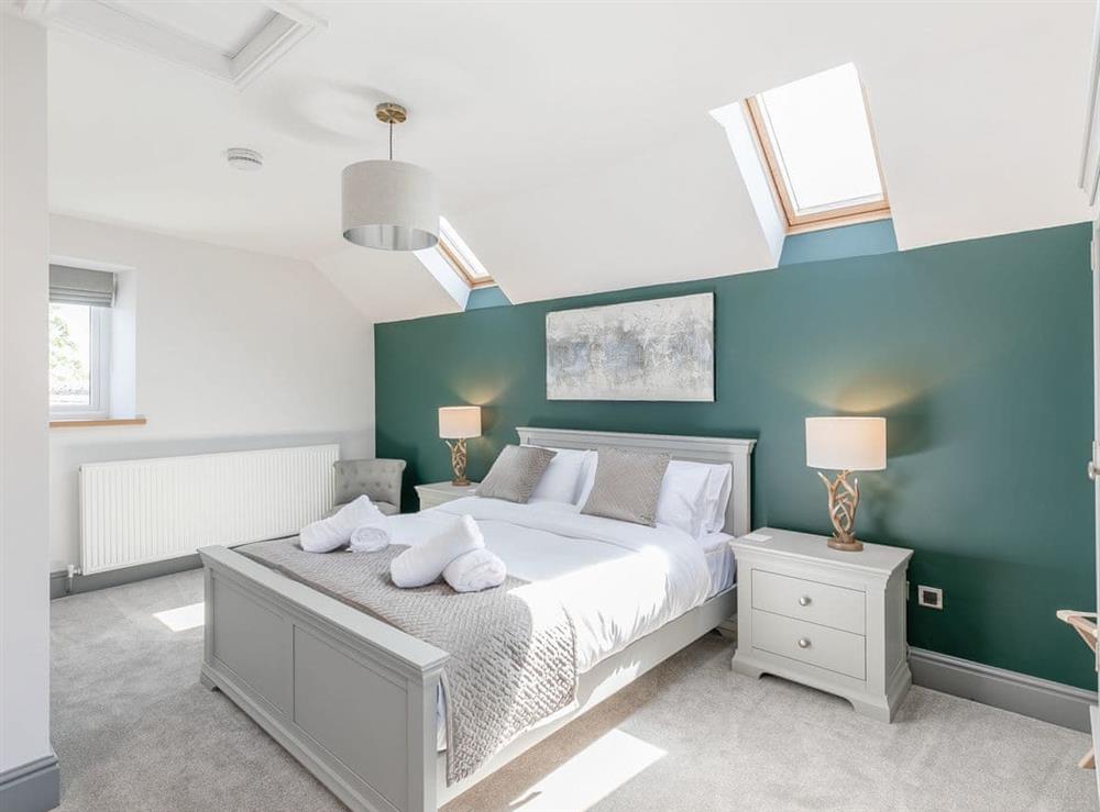 Double bedroom at Clearview in Barlow, near Chesterfield, Derbyshire