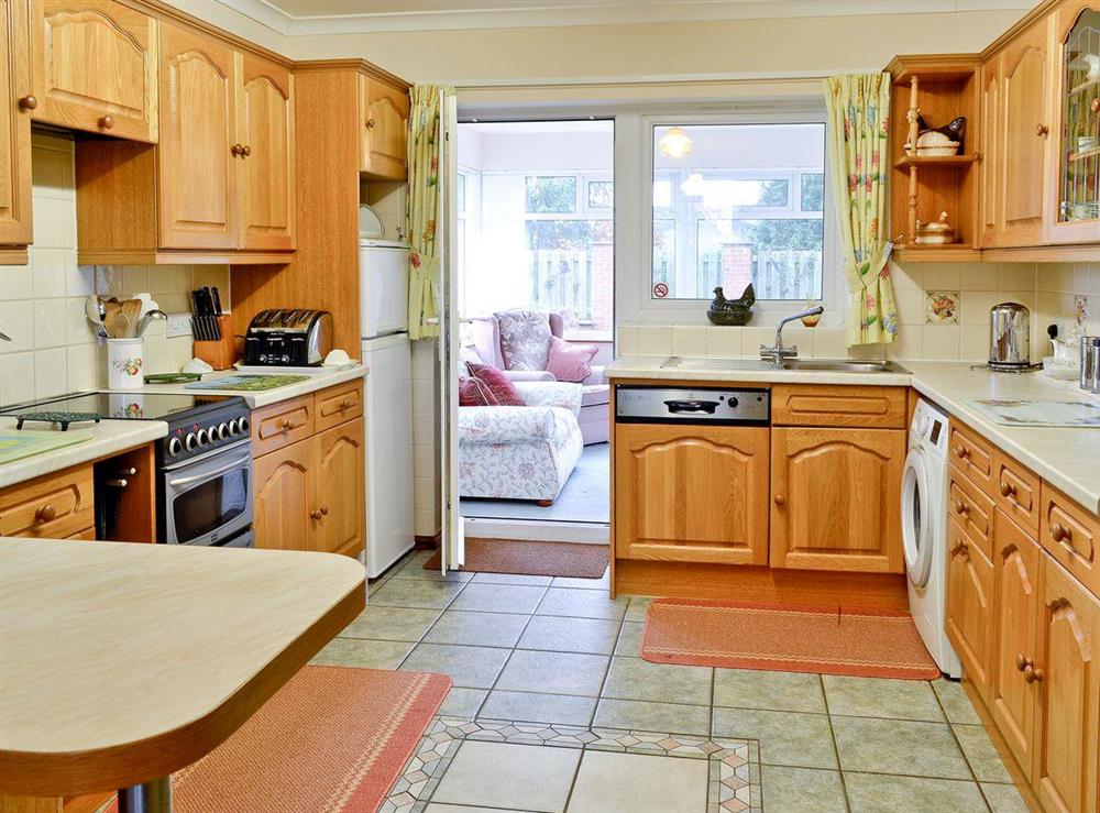 Kitchen at South Cleeve Bungalow, 