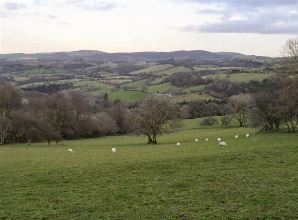 Spectacular country views at Cleiriach in Llansannan, near Betws-y-Coed, Clwyd