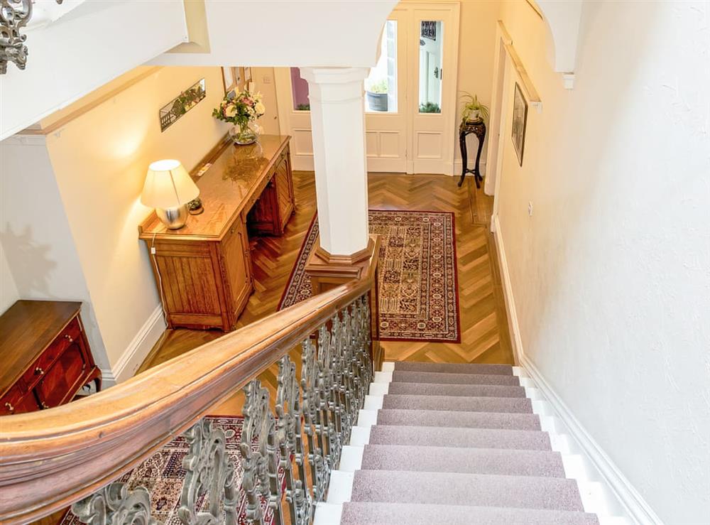 Stairs at Cleish Apartment in North Queensferry, Fife