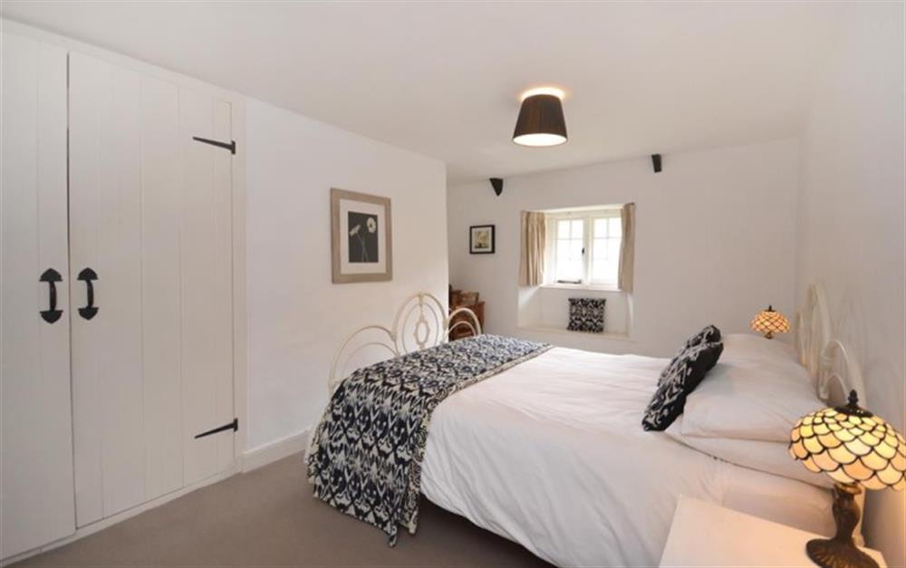 light and airy, with plenty of built in storage at Clematis Cottage in Bantham