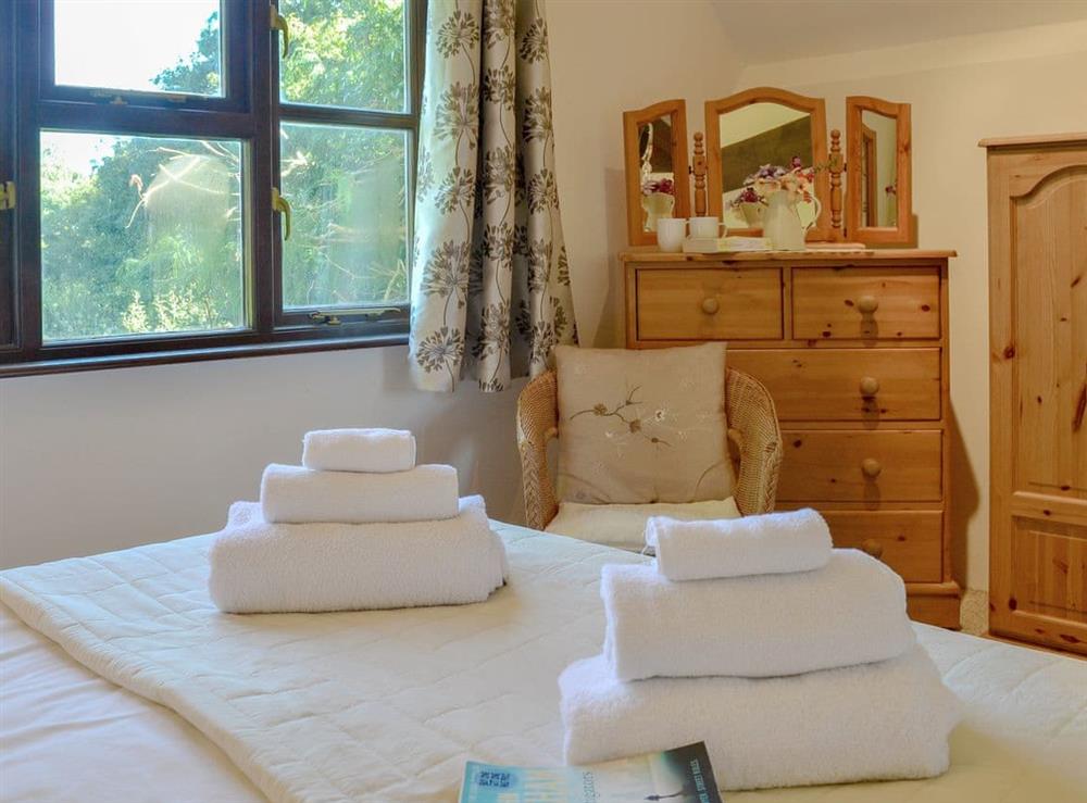 Comfortable double bedroom (photo 2) at Clematis Cottage in Derriton, near Holsworthy, Devon